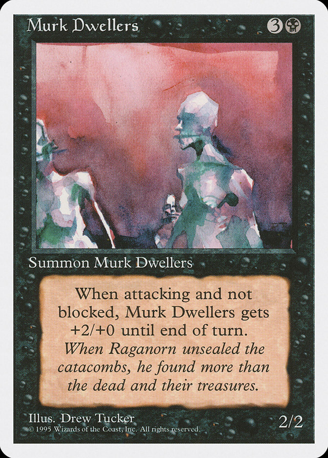 MTG: 4th Edition 148: Murk Dwellers 