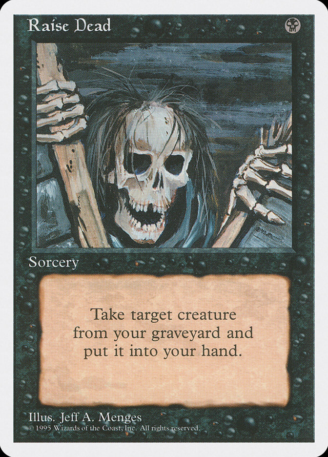 MTG: 4th Edition 156: Raise Dead 