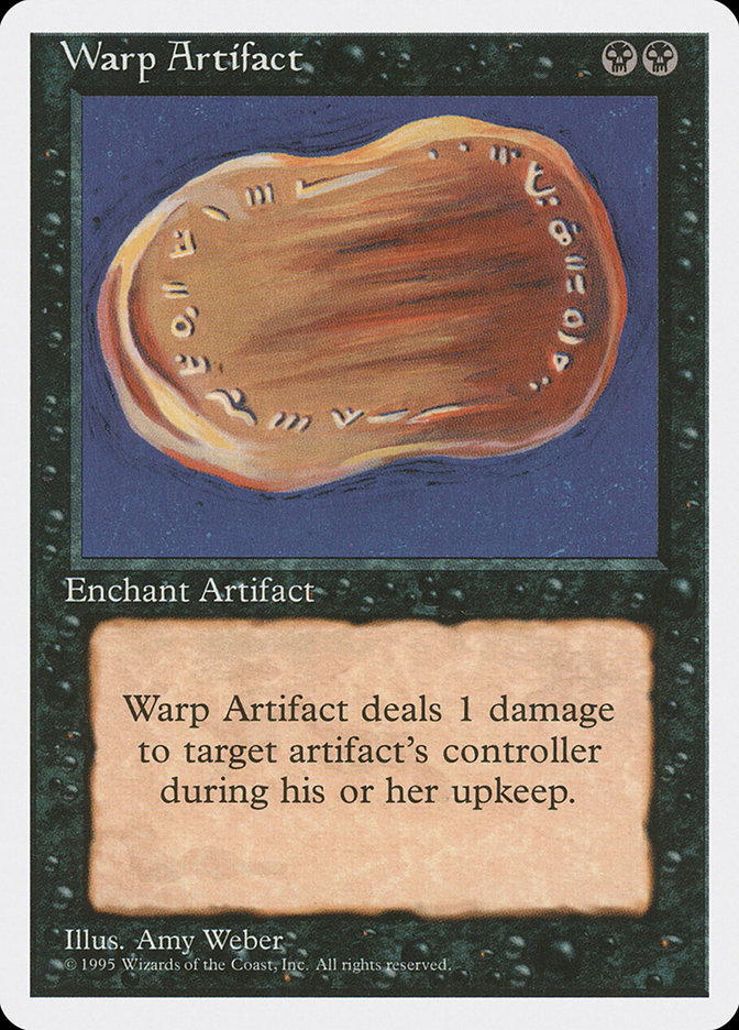 MTG: 4th Edition 169: Warp Artifact 