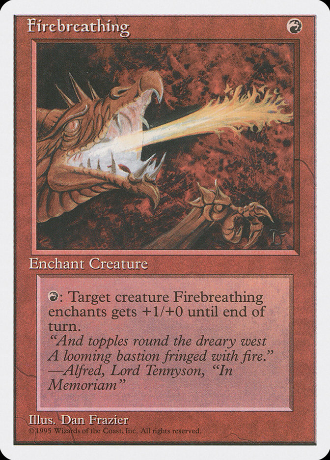 MTG: 4th Edition 193: Firebreathing 