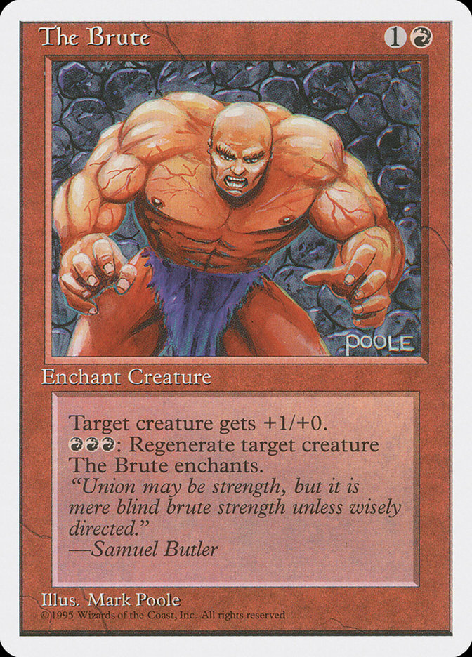 MTG: 4th Edition 226: The Brute 