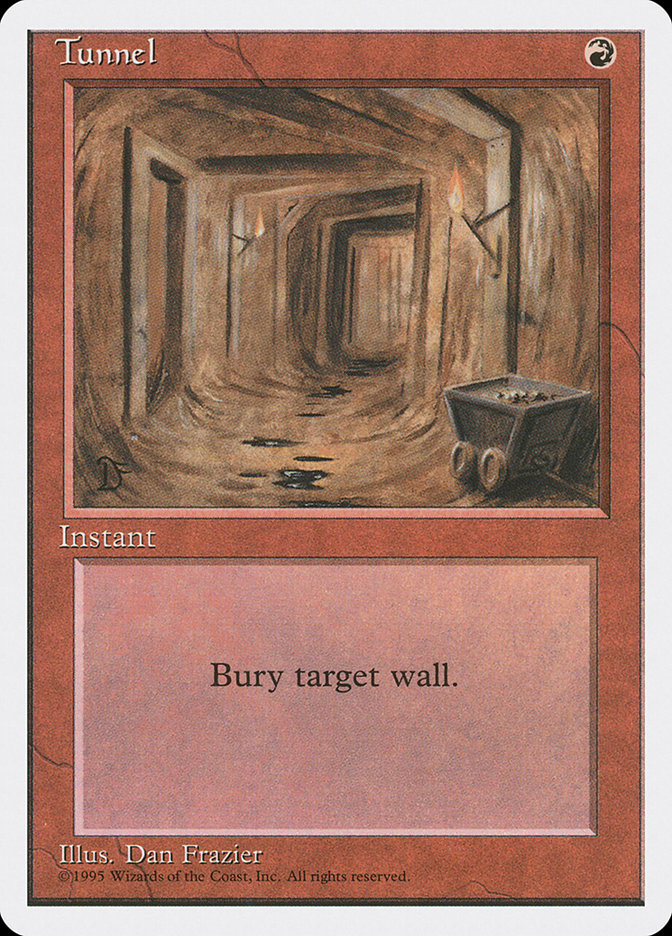 MTG: 4th Edition 227: Tunnel 