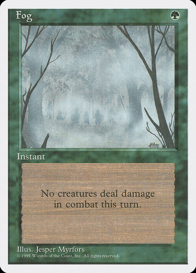 MTG: 4th Edition 244: Fog 