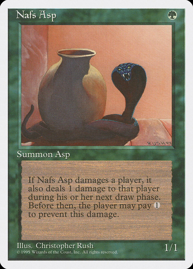 MTG: 4th Edition 264: Nafs Asp 