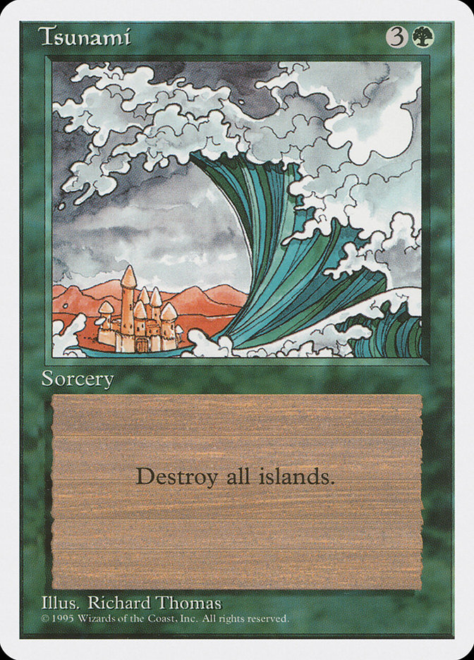 MTG: 4th Edition 278: Tsunami 