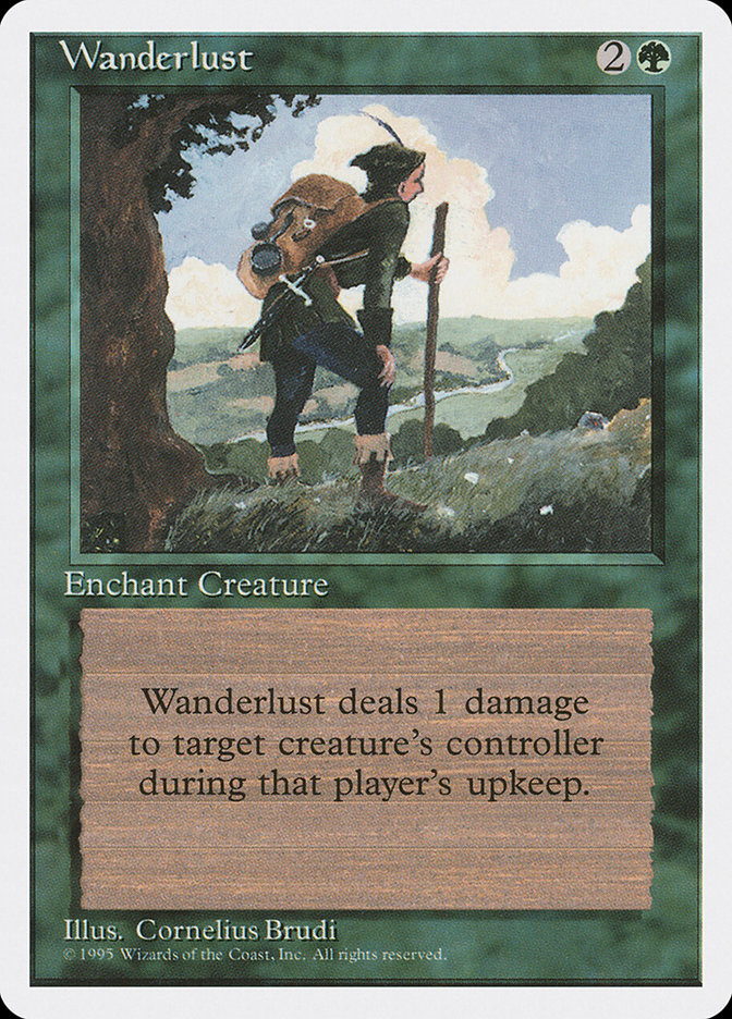 MTG: 4th Edition 285: Wanderlust 