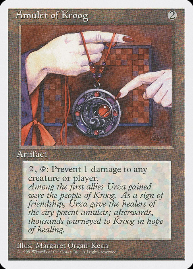 MTG: 4th Edition 293: Amulet of Kroog 