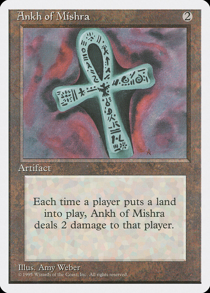 MTG: 4th Edition 294: Ankh of Mishra 