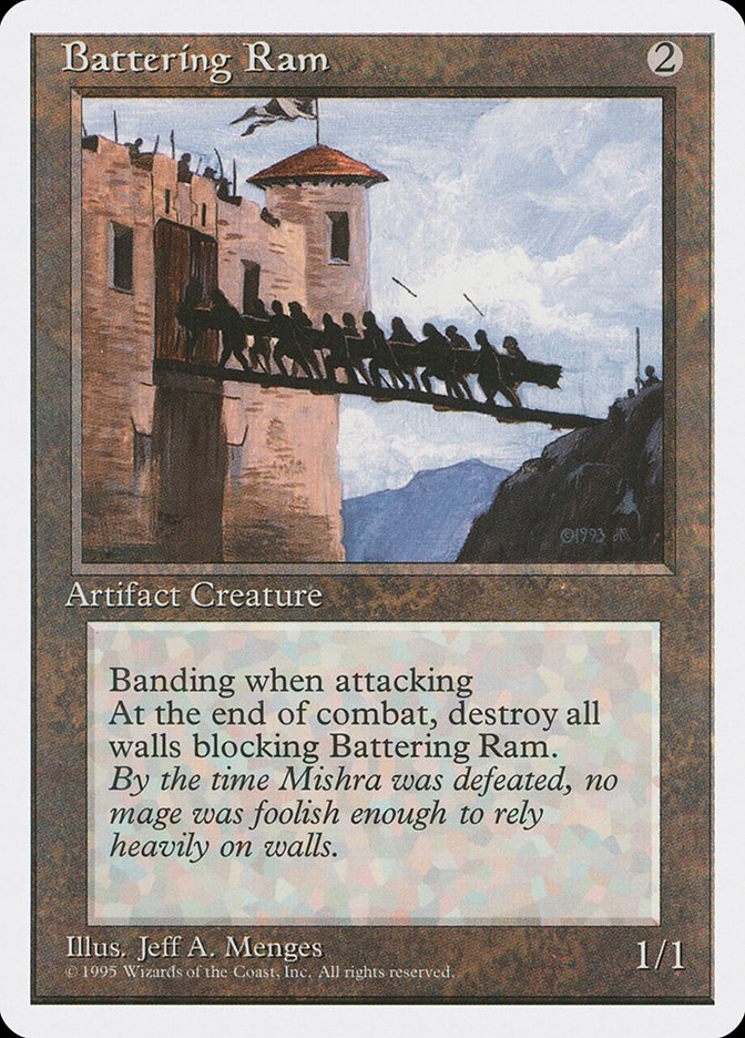 MTG: 4th Edition 297: Battering Ram 