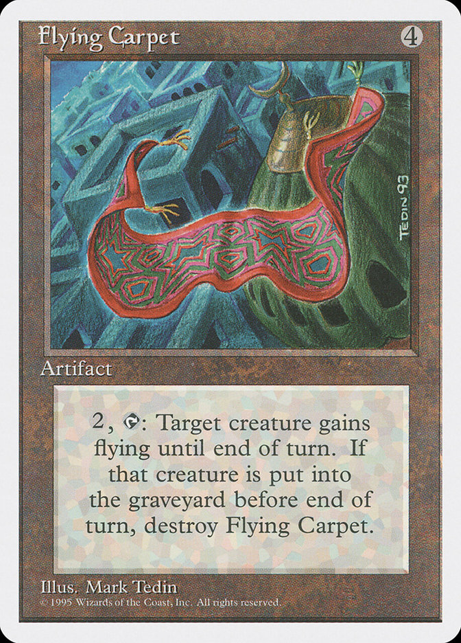 MTG: 4th Edition 320: Flying Carpet 