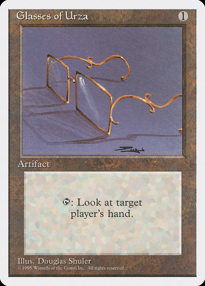 MTG: 4th Edition 321: Glasses of Urza 