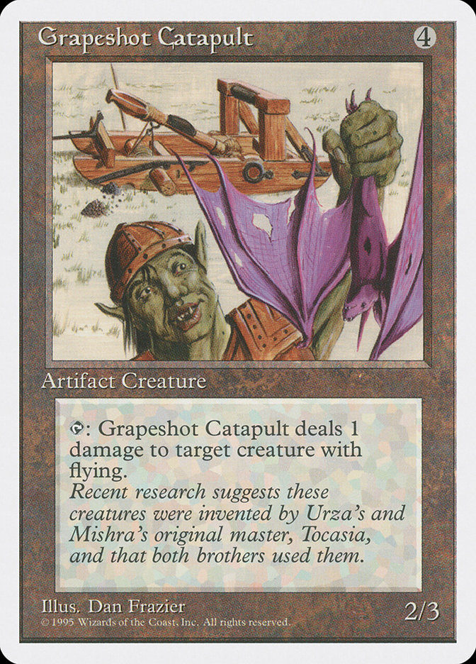 MTG: 4th Edition 322: Grapeshot Catapult 