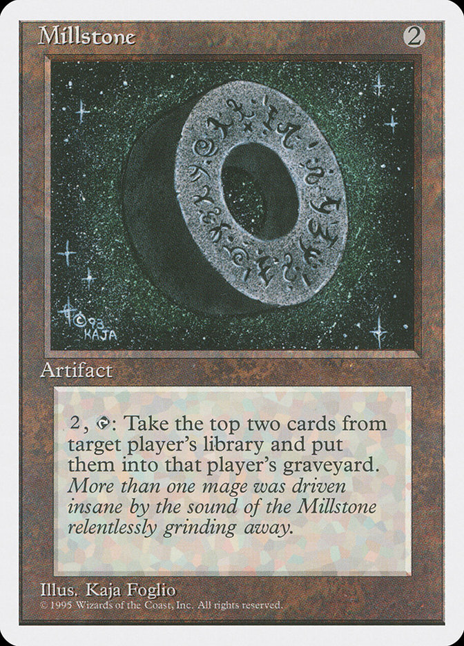 MTG: 4th Edition 336: Millstone 