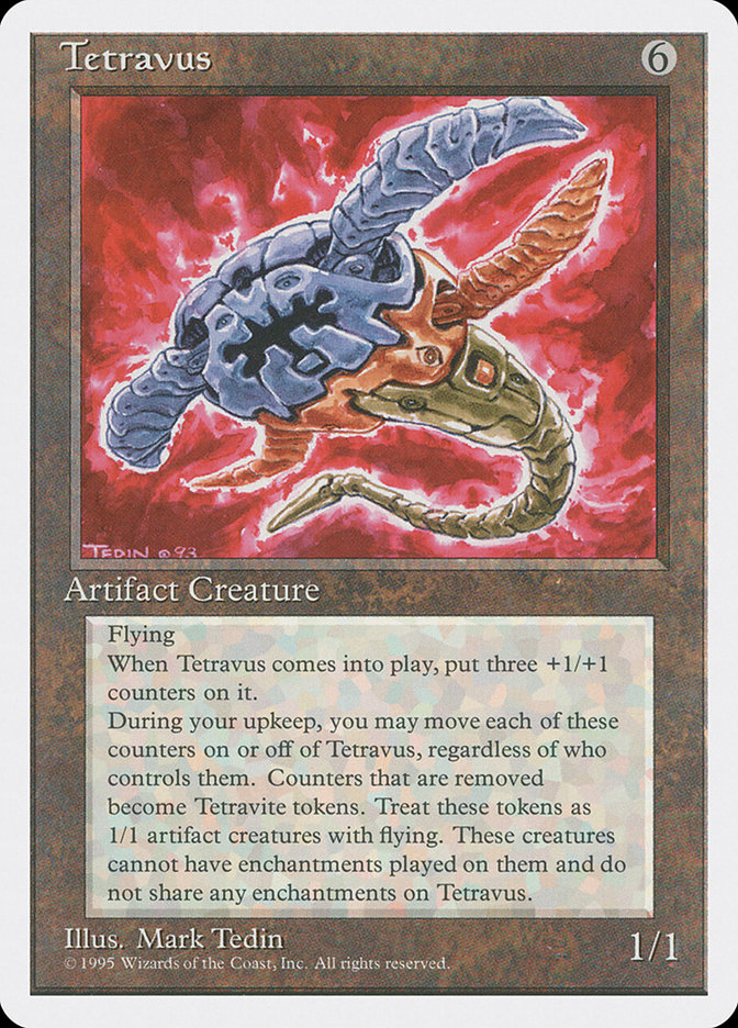 MTG: 4th Edition 350: Tetravus 