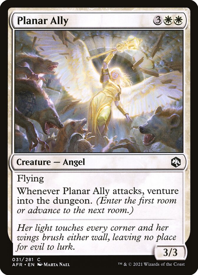 MTG: Adventures in the Forgotten Realms 031: Planar Ally 