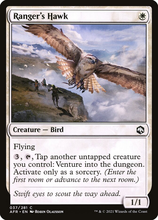 MTG: Adventures in the Forgotten Realms 037: Rangers Hawk 