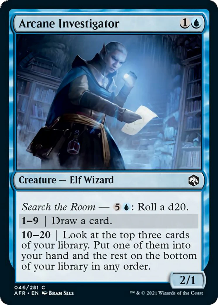 MTG: Adventures in the Forgotten Realms 046: Arcane Investigator 