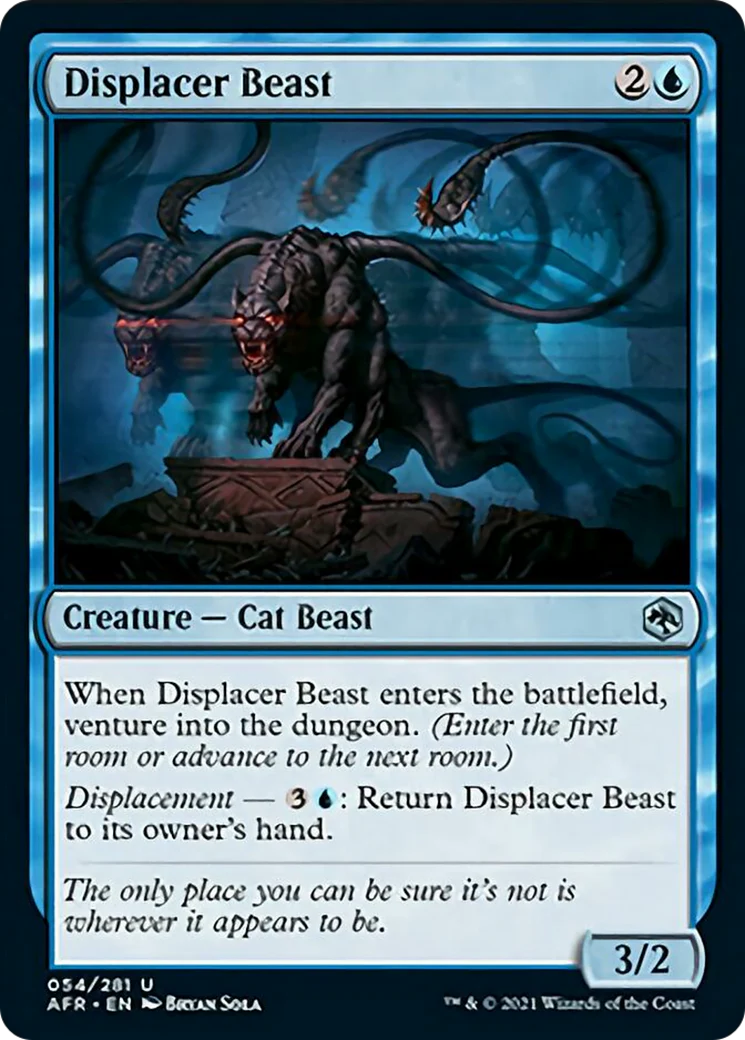 MTG: Adventures in the Forgotten Realms 054: Displacer Beast 