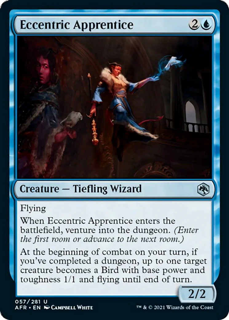 MTG: Adventures in the Forgotten Realms 057: Eccentric Apprentice 