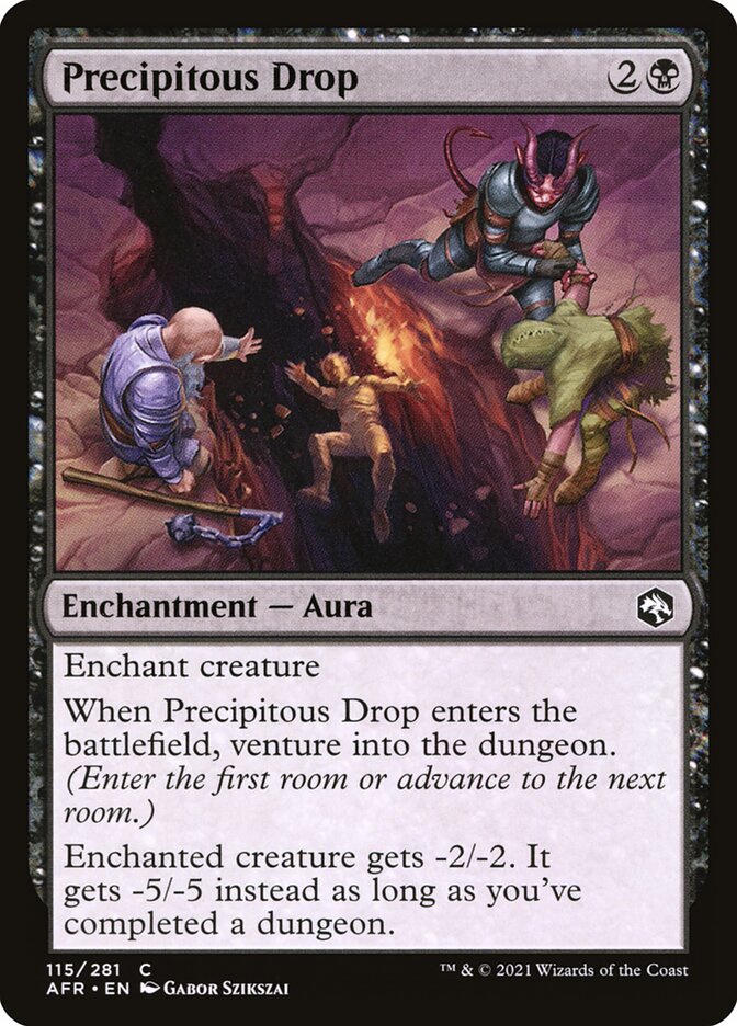 MTG: Adventures in the Forgotten Realms 115: Precipitous Drop 