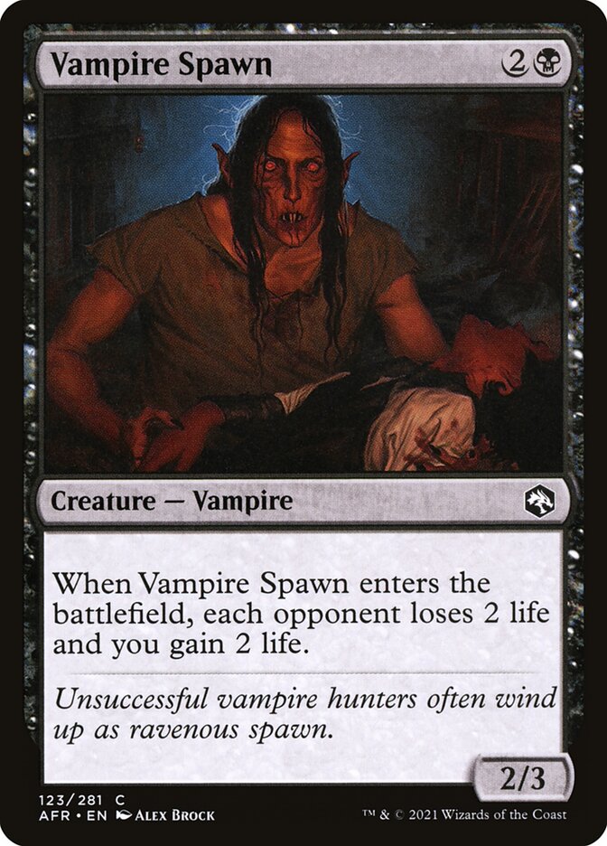 MTG: Adventures in the Forgotten Realms 123: Vampire Spawn 