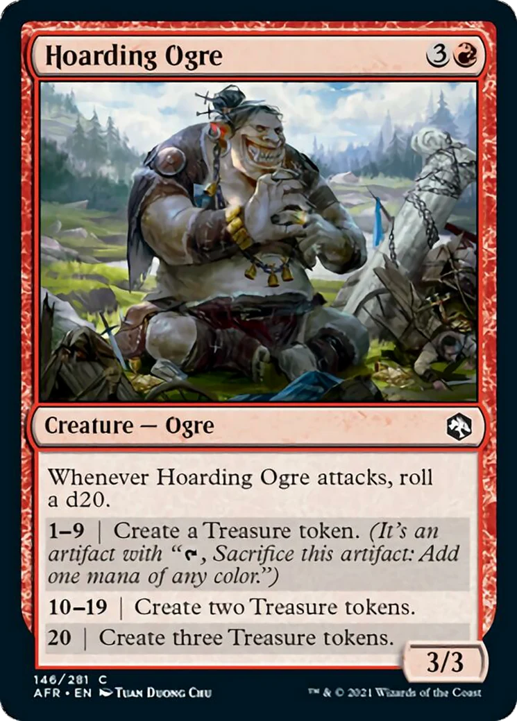 MTG: Adventures in the Forgotten Realms 146: Hoarding Ogre 