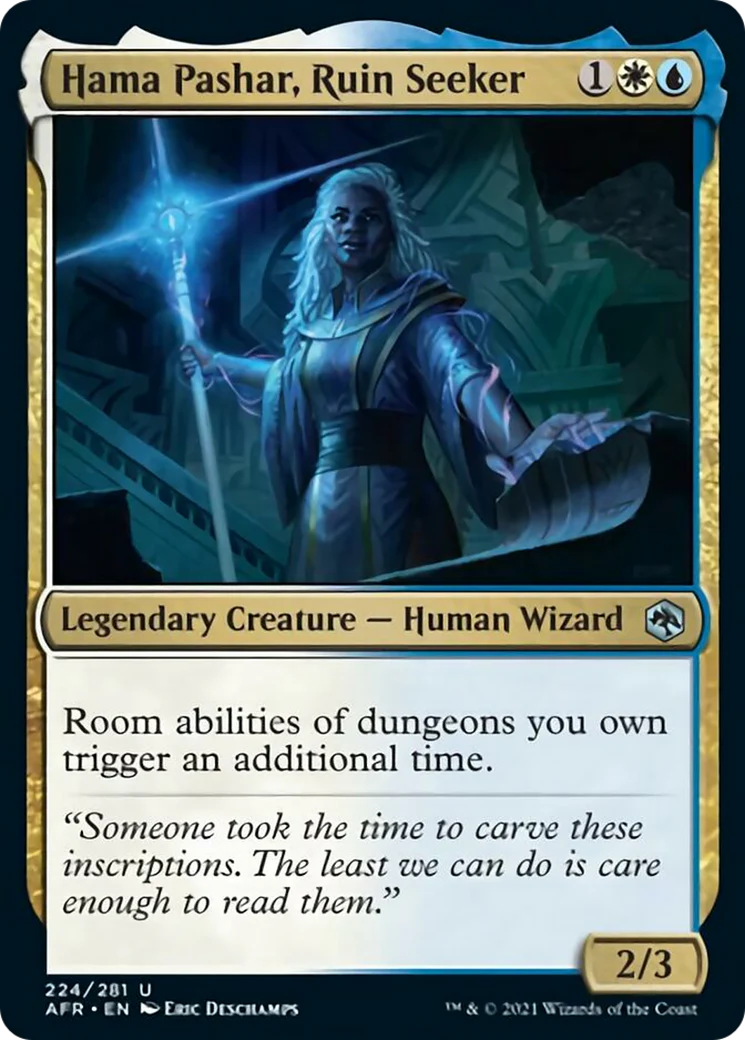 MTG: Adventures in the Forgotten Realms 224: Hama Pashar Ruin Seeker 