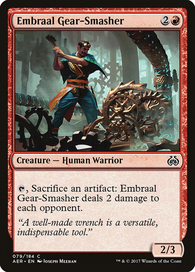 MTG: Aether Revolt 079: Embraal Gear-Smasher 