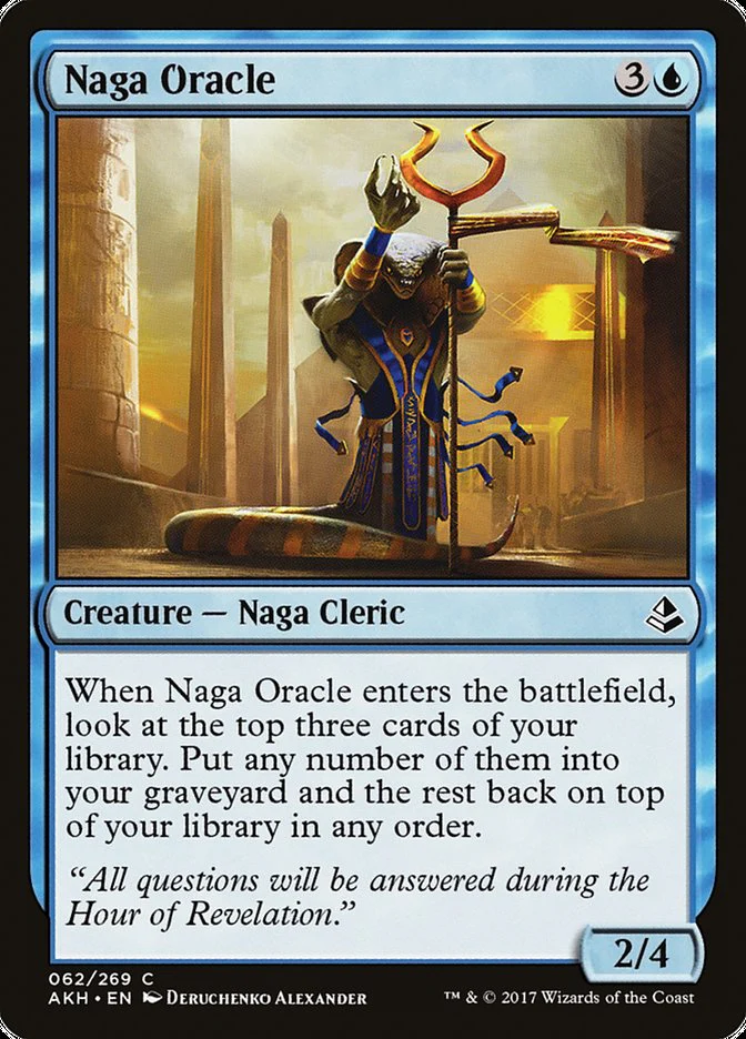 MTG: Amonkhet 062: Naga Oracle 