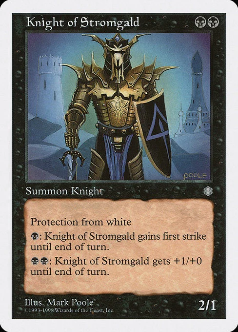 MTG: Anthologies 026: Knight of Stromgald 