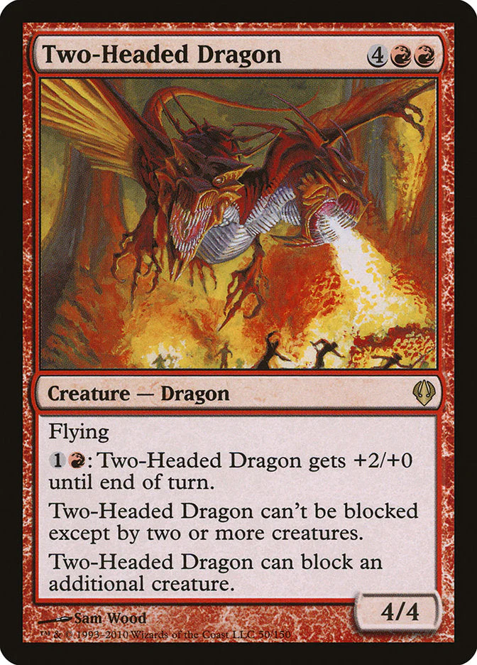 MTG: Archenemy 050: Two-Headed Dragon 