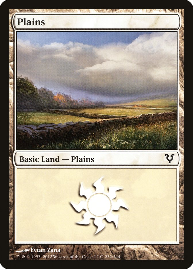 MTG: Avacyn Restored 232: Plains - Foil 