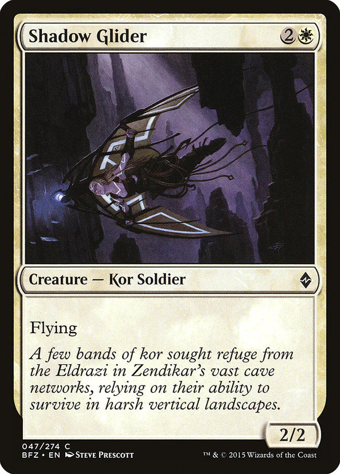 MTG: Battle for Zendikar 047: Shadow Glider 