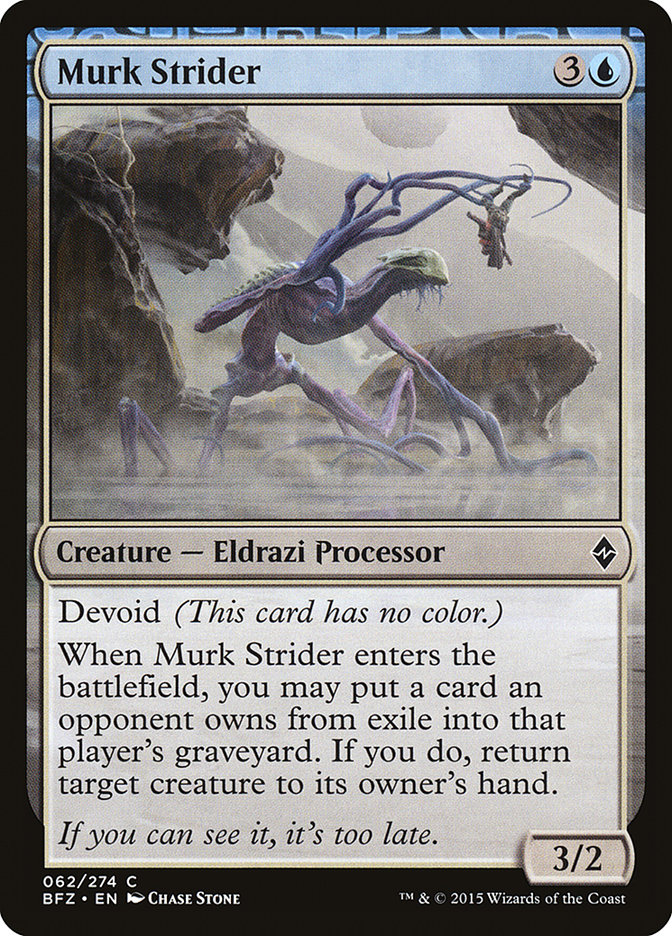 MTG: Battle for Zendikar 062: Murk Strider 