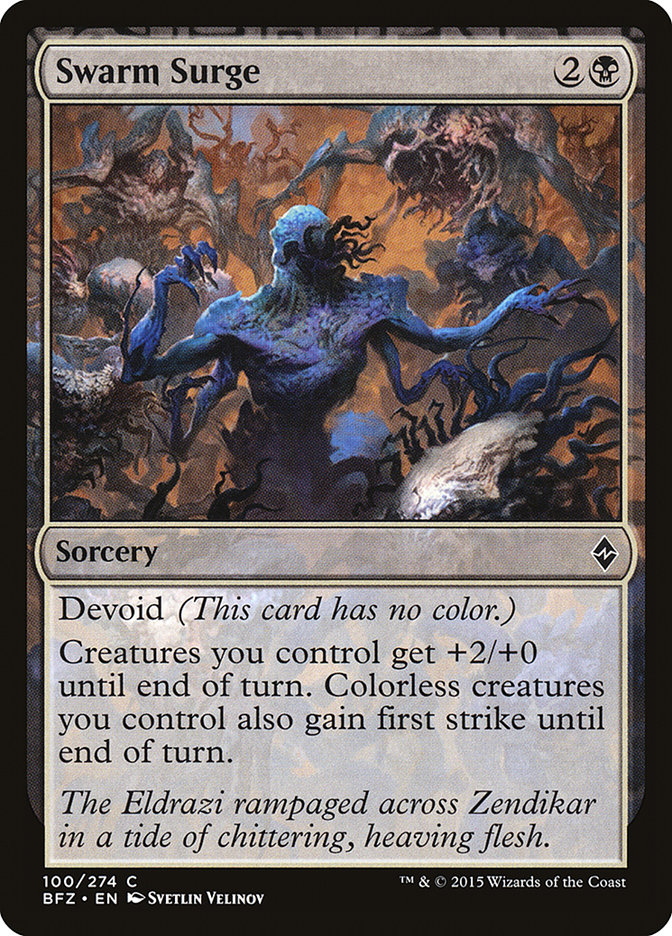 MTG: Battle for Zendikar 100: Swarm Surge 