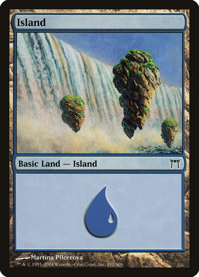 MTG: Champions of Kamigawa 291: Island (FOIL) 