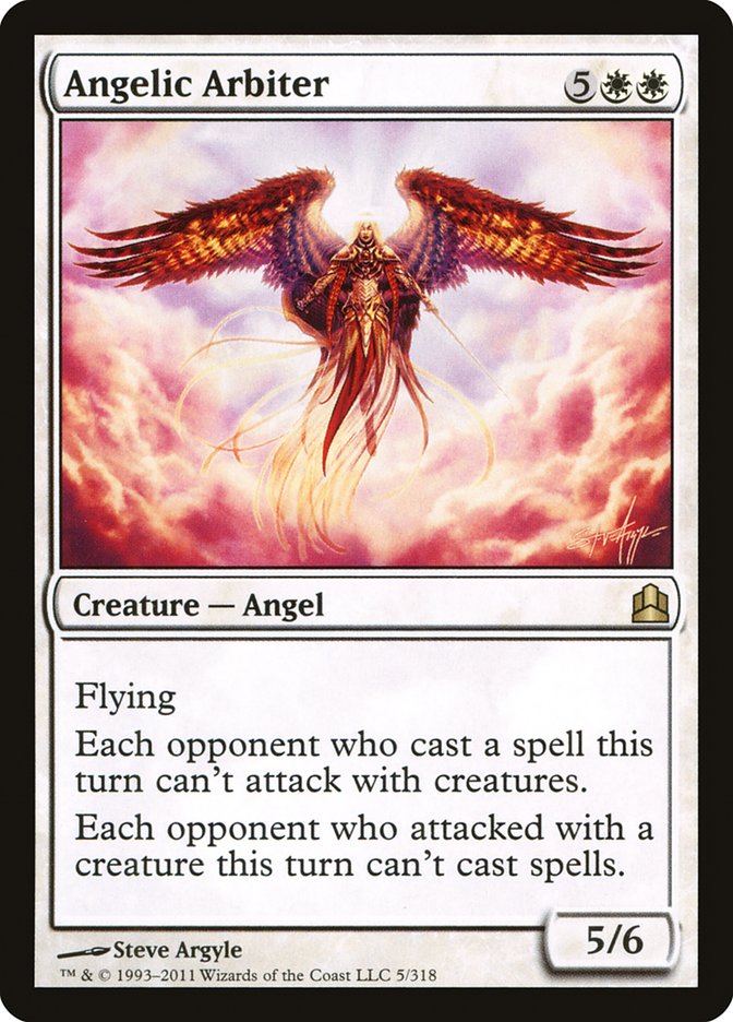 MTG: Commander 2011 005: Angelic Arbiter 