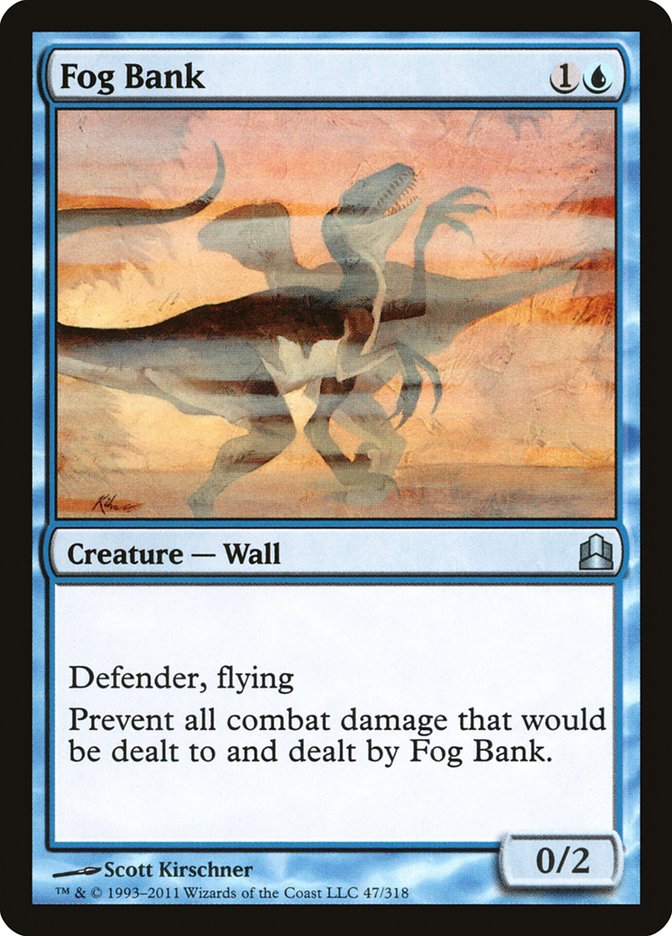 MTG: Commander 2011 047: Fog Bank 