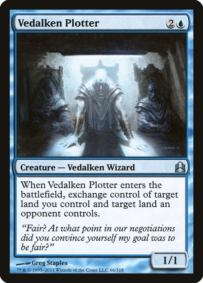 MTG: Commander 2011 066: Vedalken Plotter 