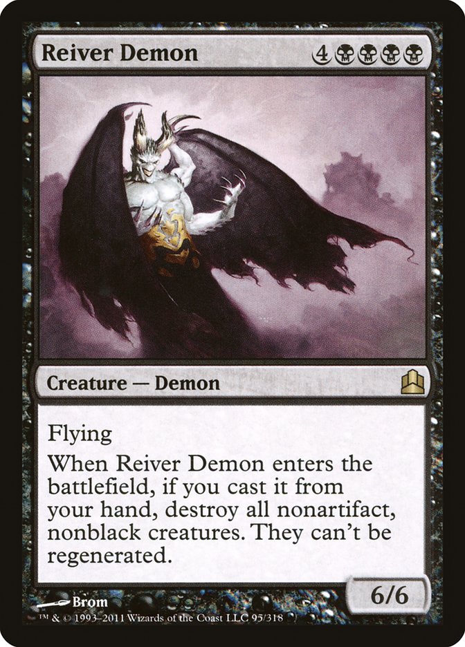 MTG: Commander 2011 095: Reiver Demon 