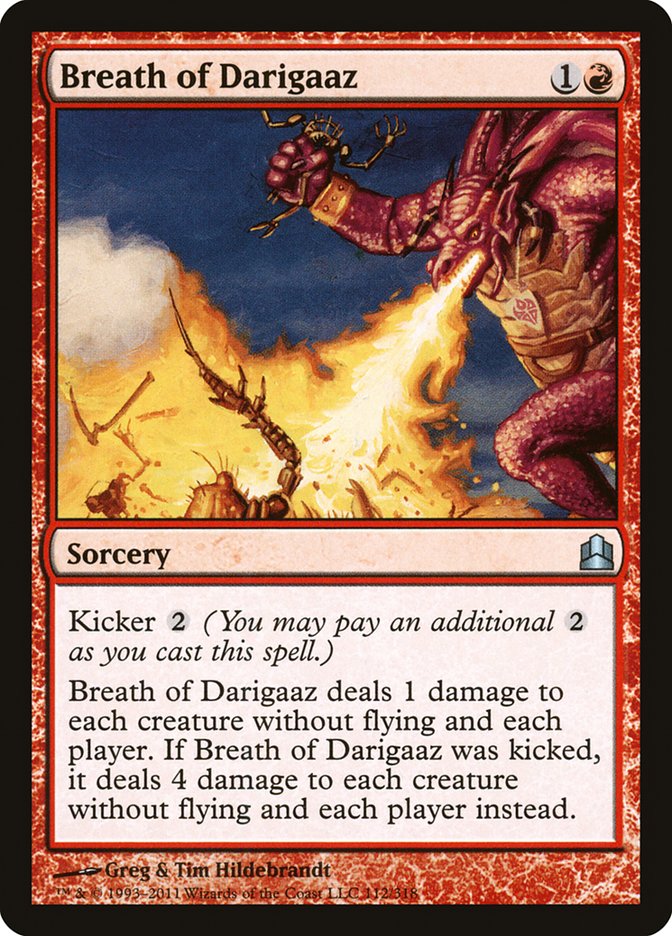 MTG: Commander 2011 112: Breath of Darigaaz 