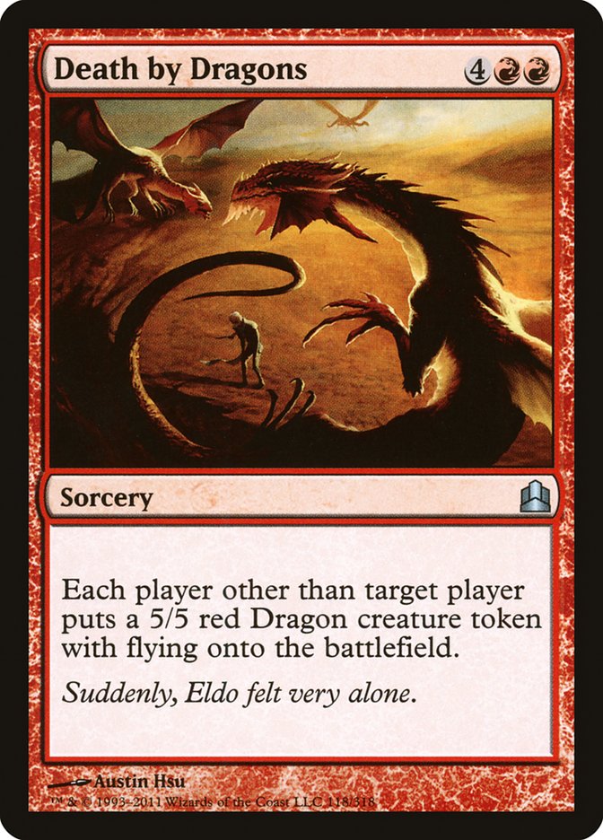 MTG: Commander 2011 118: Death by Dragons 