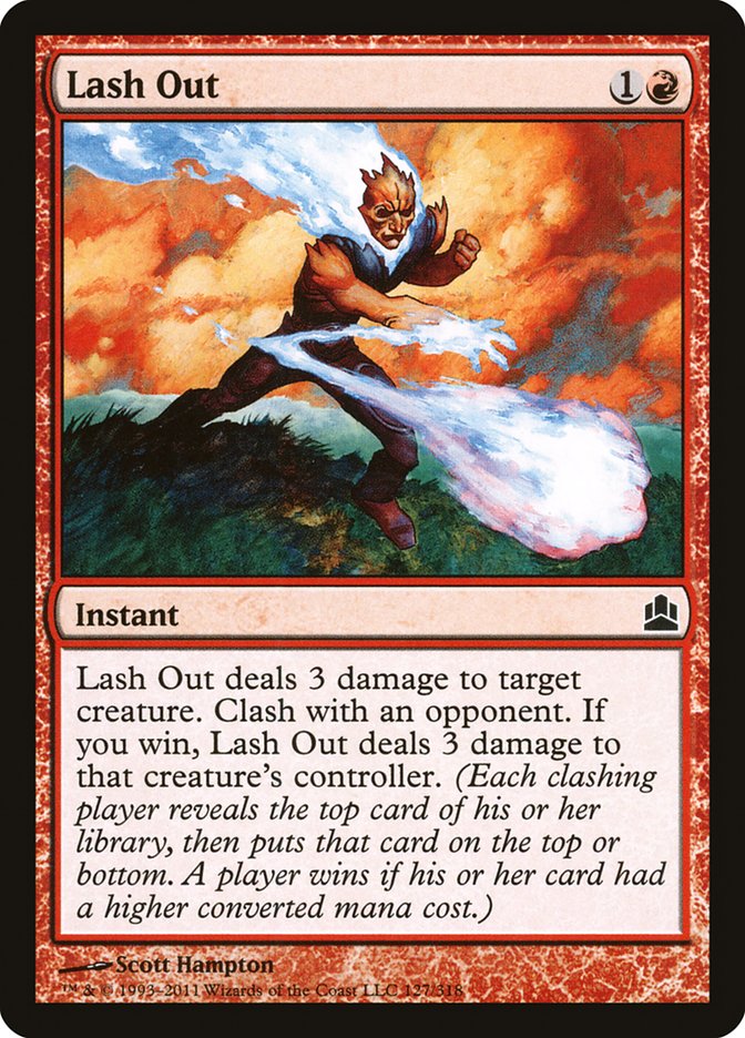 MTG: Commander 2011 127: Lash Out 