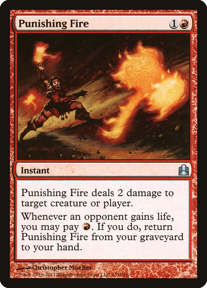 MTG: Commander 2011 131: Punishing Fire 