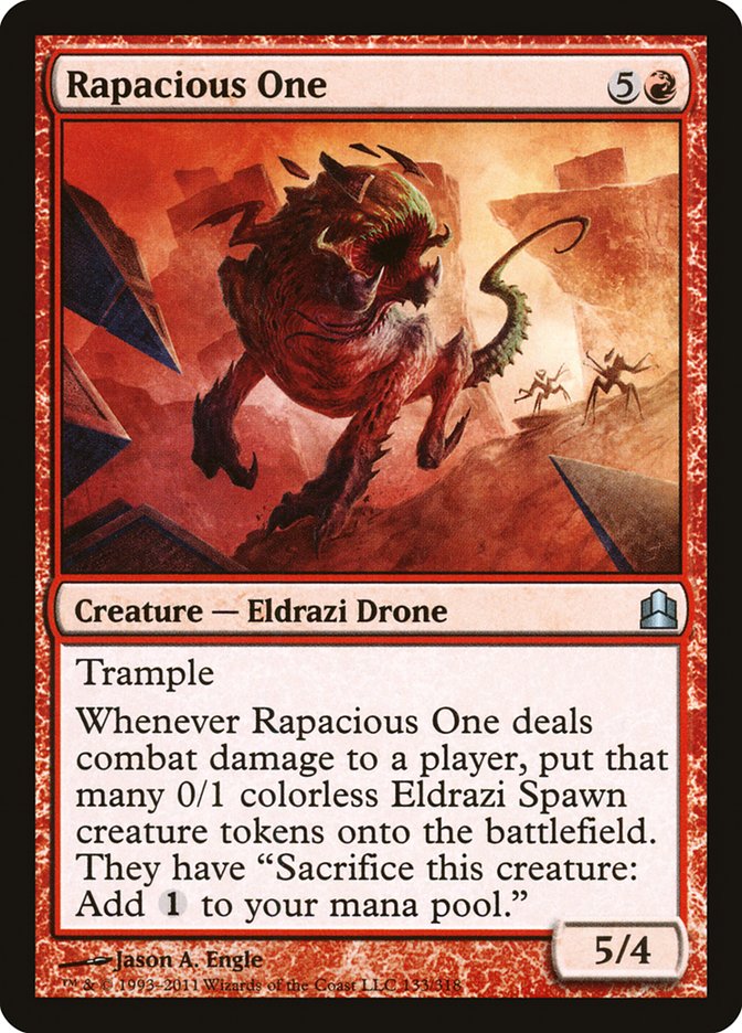 MTG: Commander 2011 133: Rapacious One 