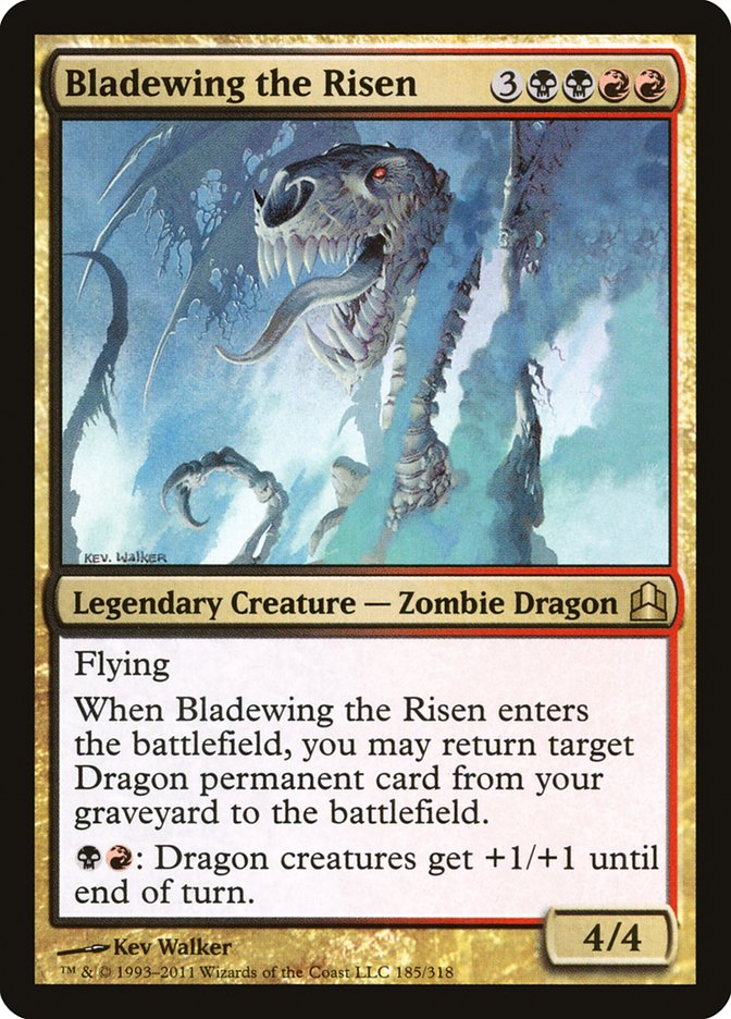 MTG: Commander 2011 185: Bladewing the Risen 