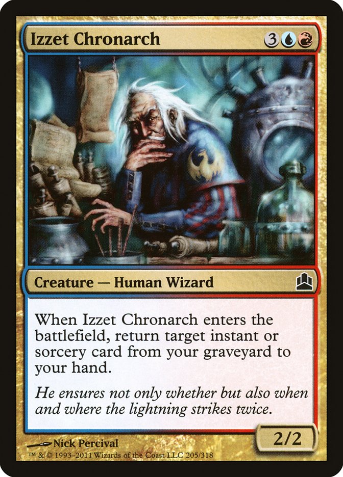 MTG: Commander 2011 205: Izzet Chronarch 