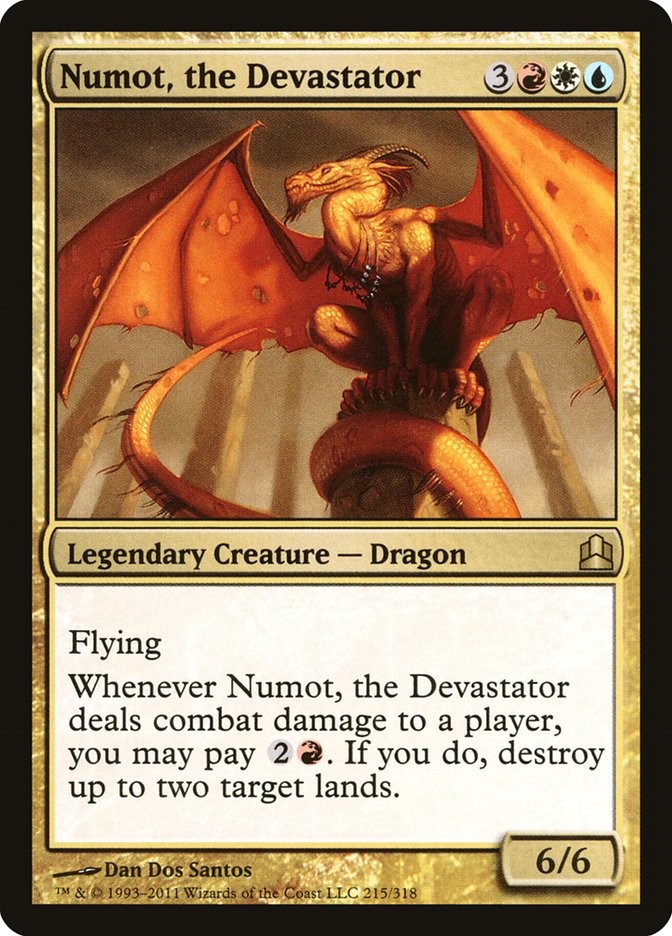 MTG: Commander 2011 215: Numot, the Devastator 