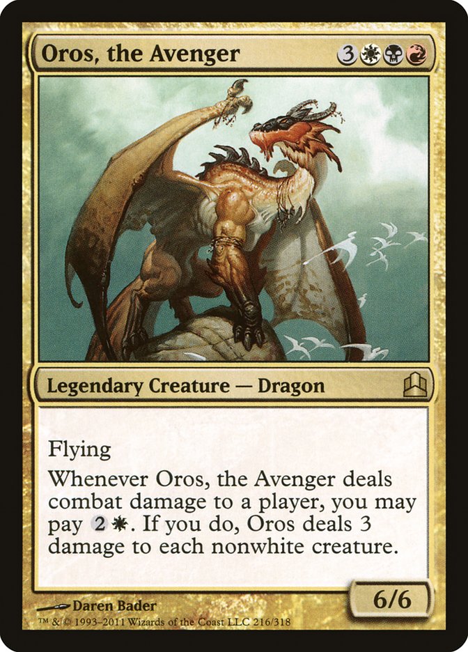 MTG: Commander 2011 216: Oros, the Avenger 