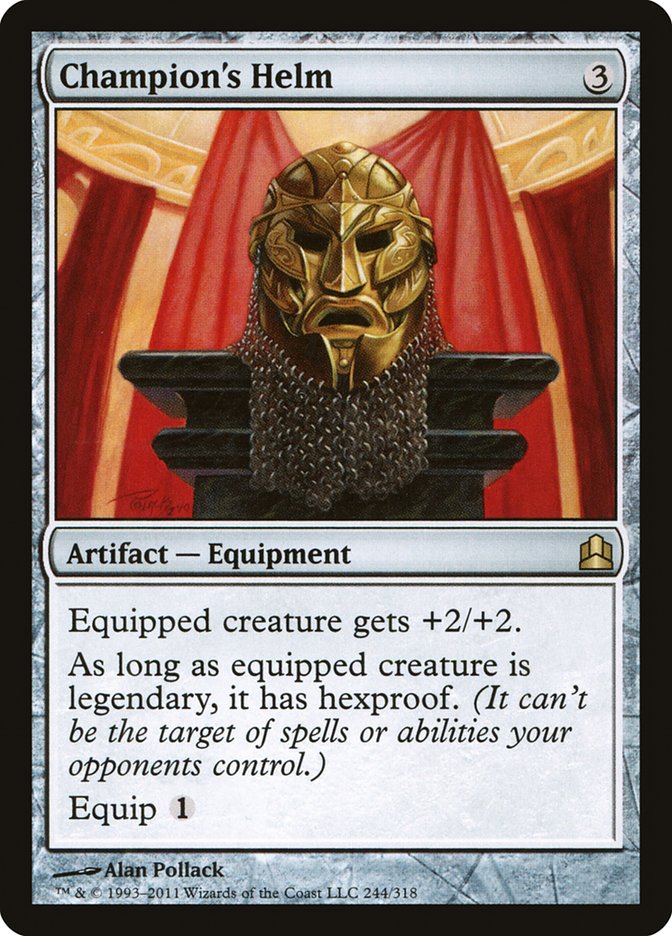 MTG: Commander 2011 244: Champions Helm 